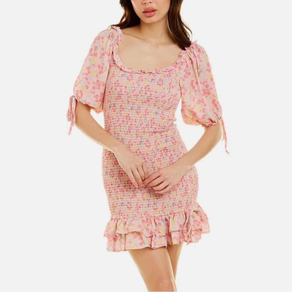 70° Eva Floral Smocked Dress